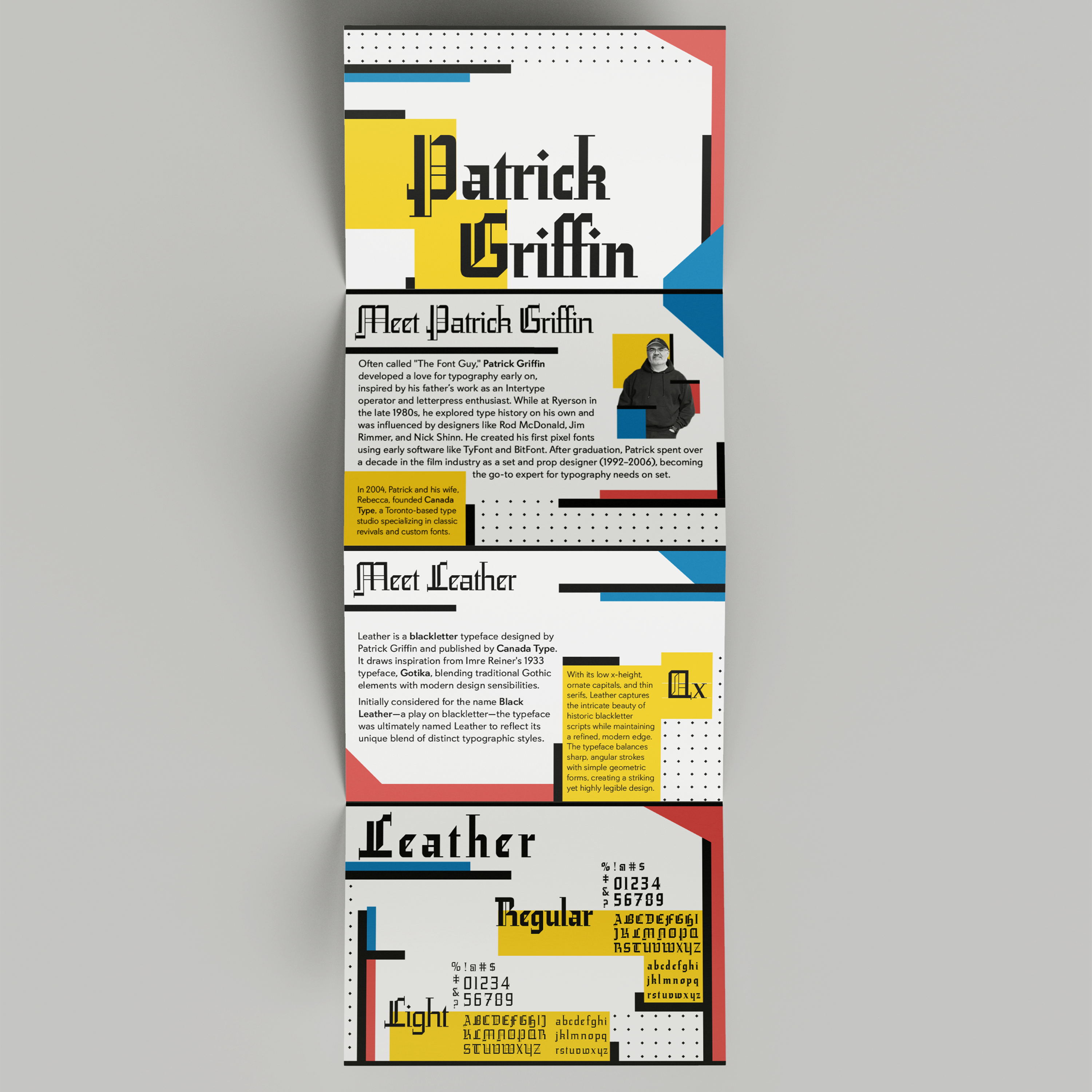 patrick griffin side of brochure